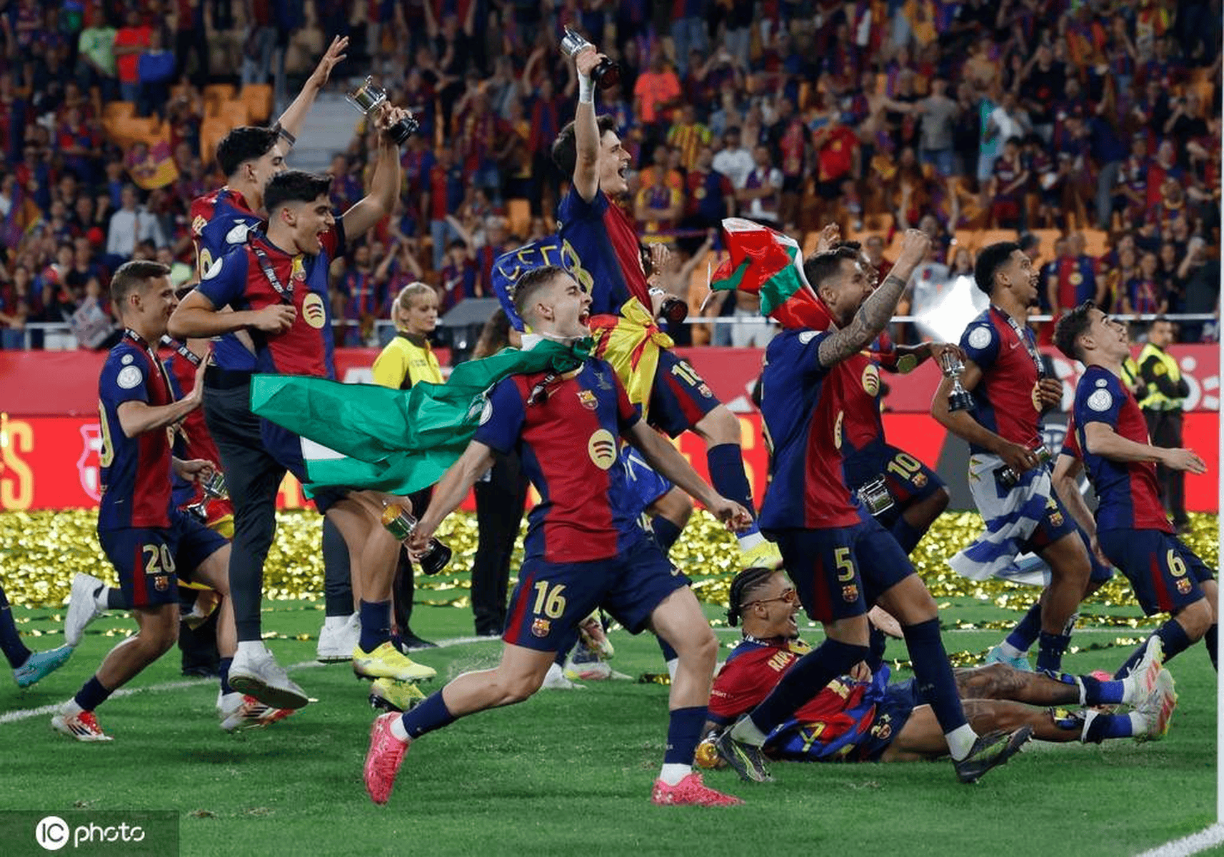 巴塞罗那主场豪胜，迎来联赛连胜